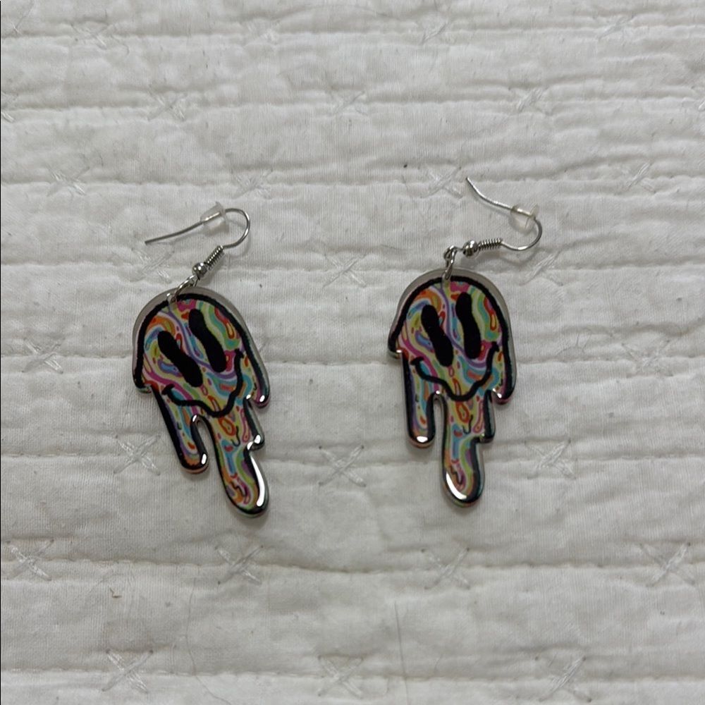 Colorful Drip Earrings